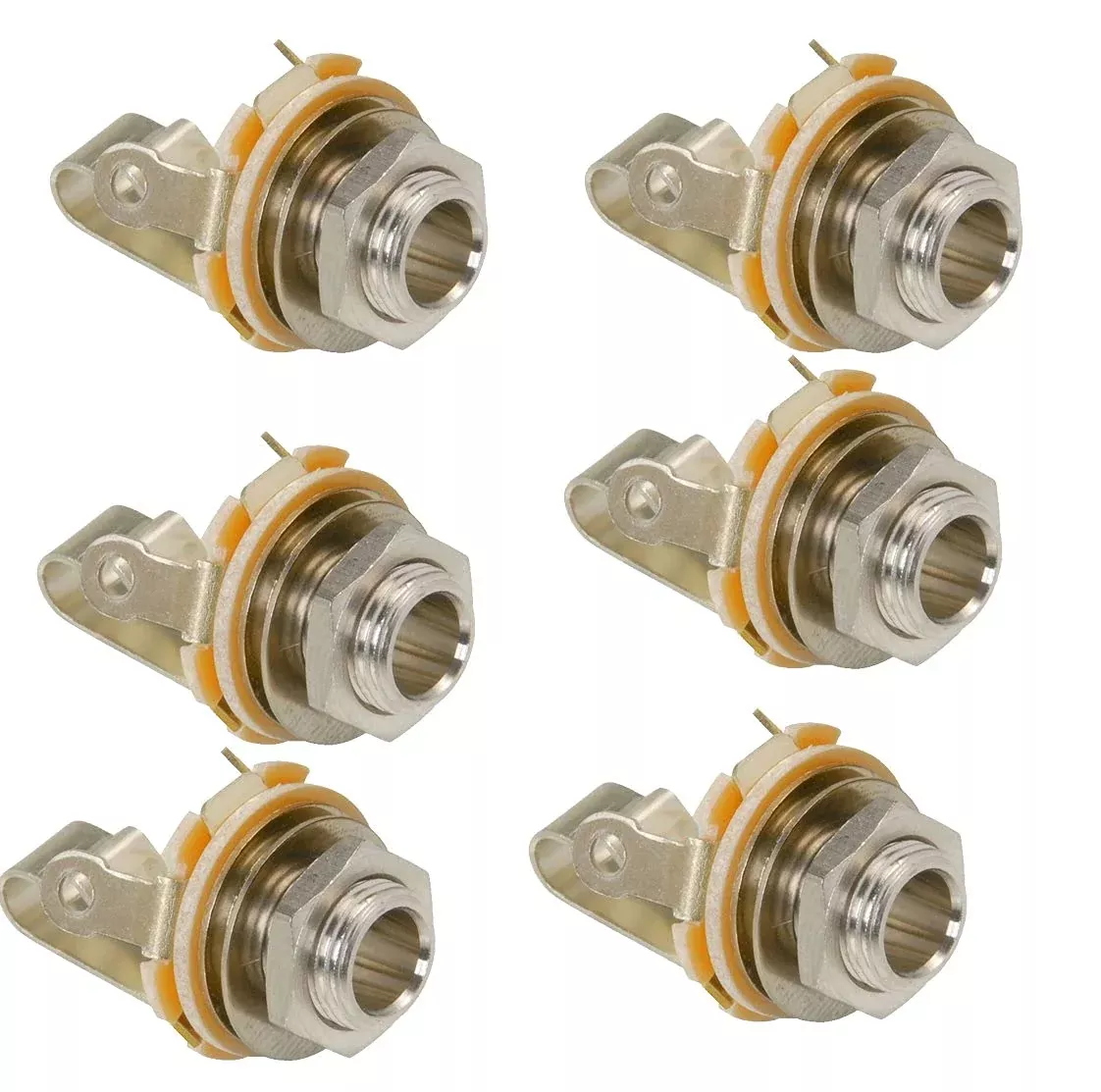 Switchcraft Output Jack, Mono - 6 pack