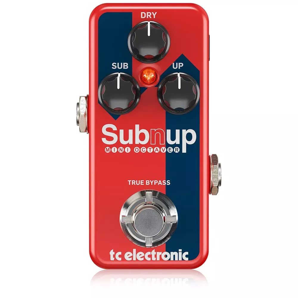 TC Electronic SUB 'N' UP MINI OCTAVER Compact Version of Hugely Popular Sub 'N' Up Octaver with Advanced Polyponic Octave Engine