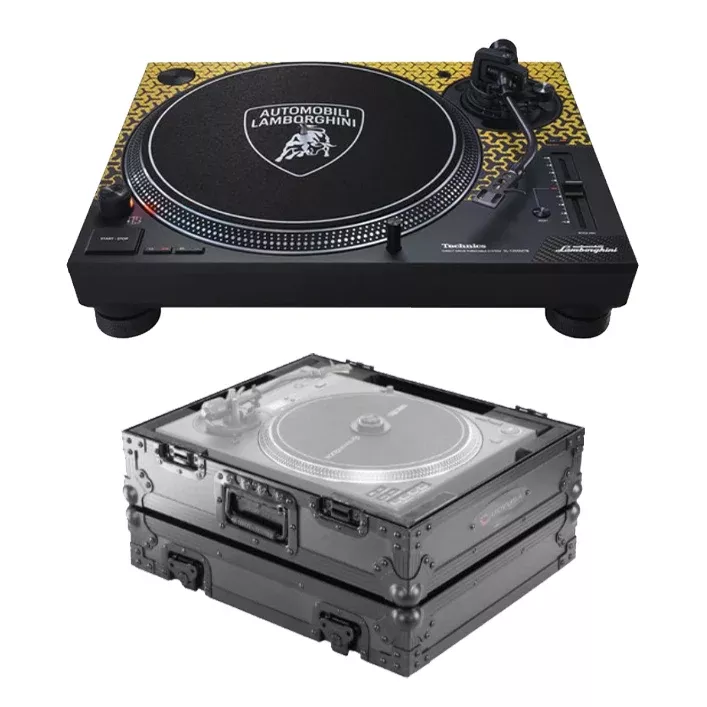 Technics SL-1200M7B Direct Drive Turntable + Odyssey Black Label Flight Case