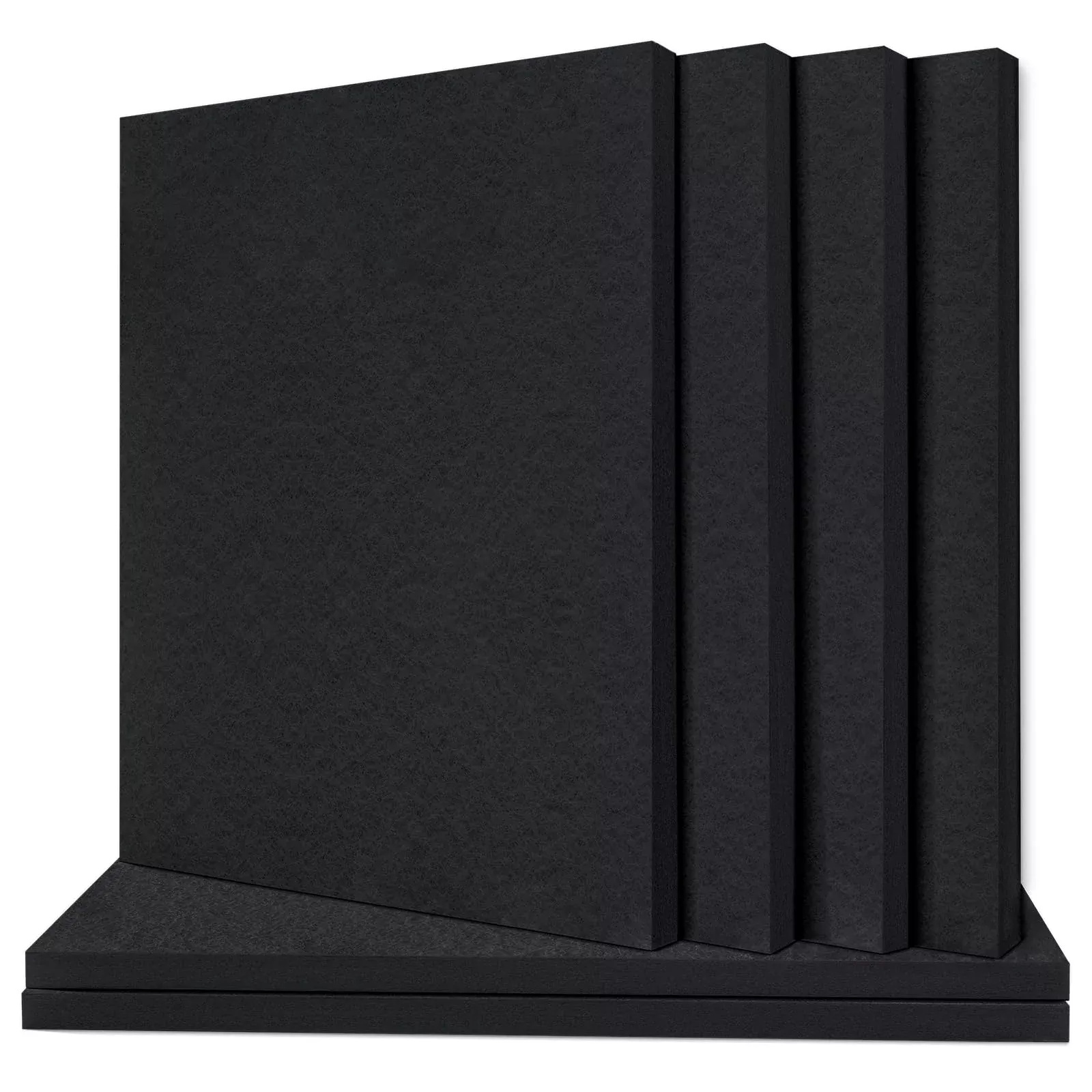 TroyStudio Thickened Acoustic Panels, 16 x 12 x 0.5 Inches Pack of 6 Felt Wall Decor Tiles Sound Absorbing Board, Noise Reverb E