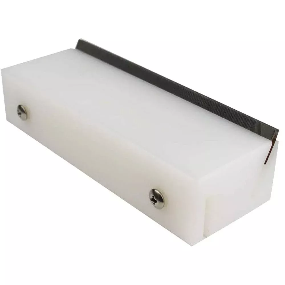 Tzong Fret Beveling File - Fret End Bevel-Flush Files Angle Tool (36 and 90 Degrees) - Low Friction Fret Leveler 5.9'' x 1.5''