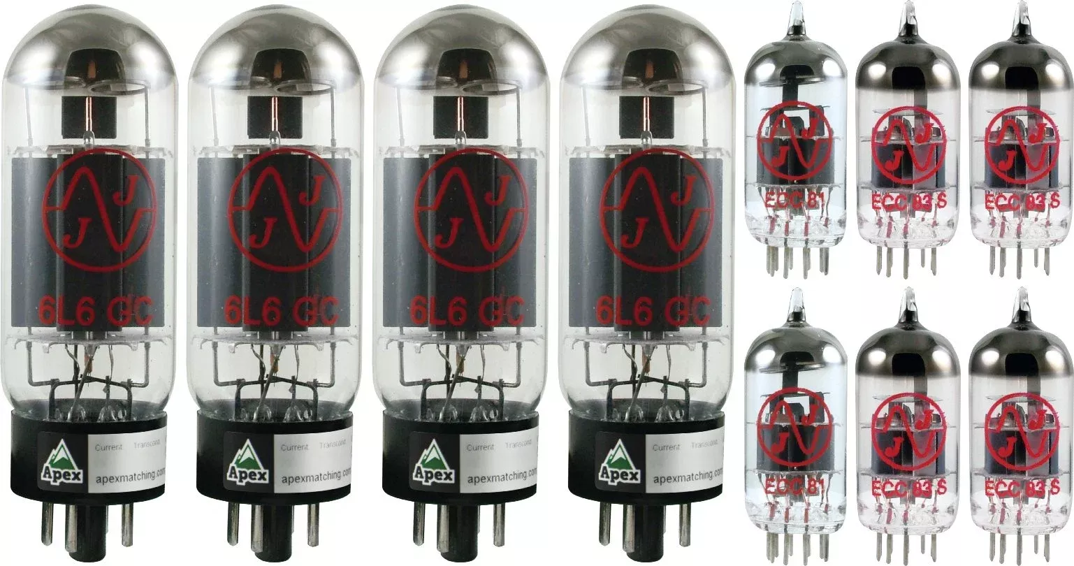 Vacuum Tube Set for Fender Twin Reverb, Apex Matched