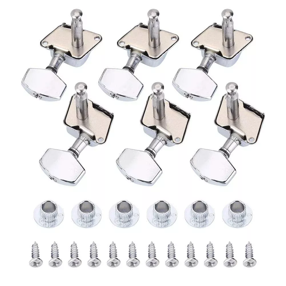 VGEBY1 Guitar Tuning Pegs, Sealed Guitar String Tuning Pegs Electric Guitar Tuning Pegs for Electric or Acoustic Guitar