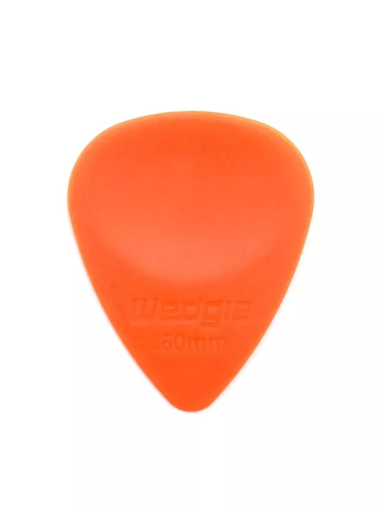 Wedgie WDPP60 0.60mm Wedgie Delrin Pick, 12 Pack, Orange