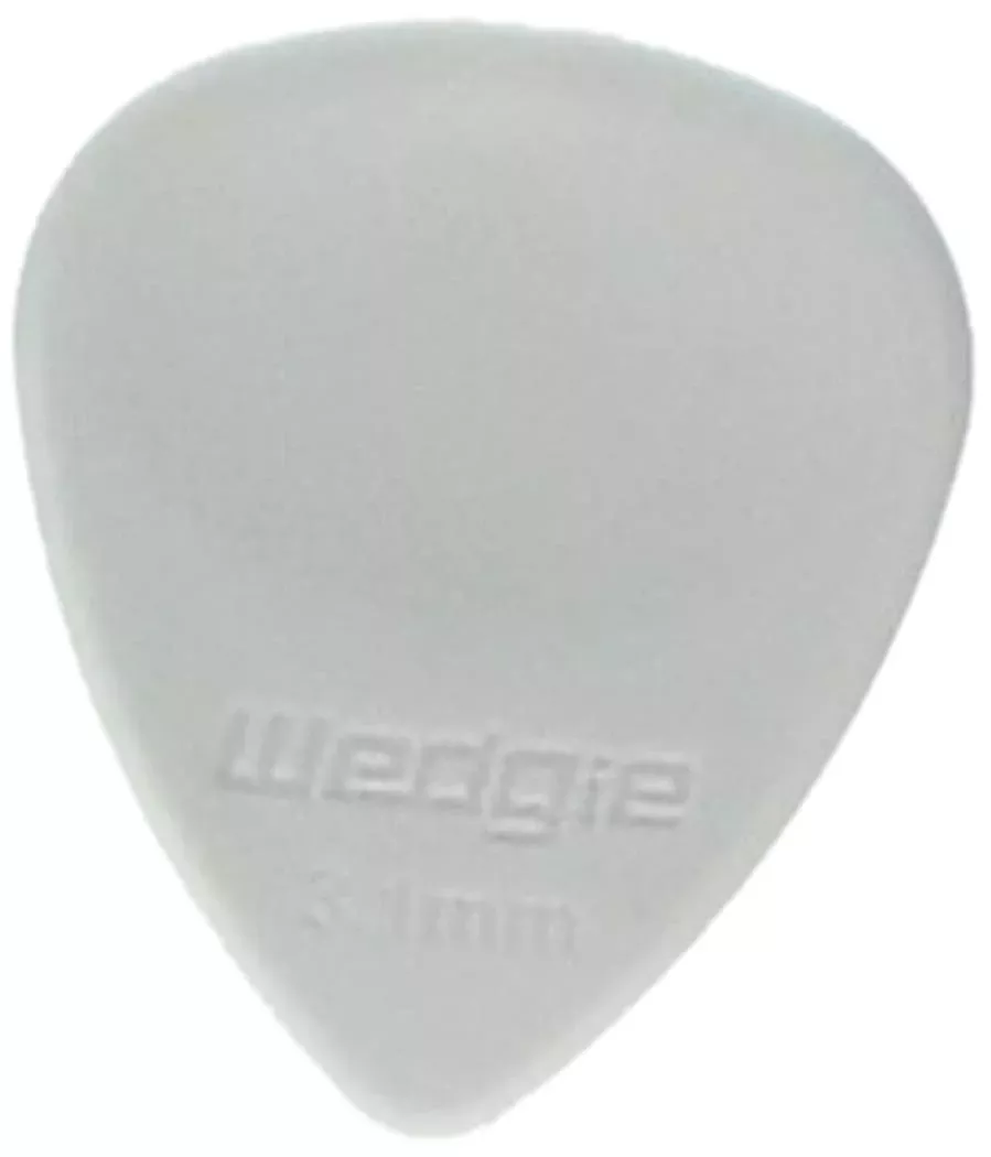 Wedgie WRPP31S 3.1mm Soft Wedgie Rubber Pick, 3 Pack