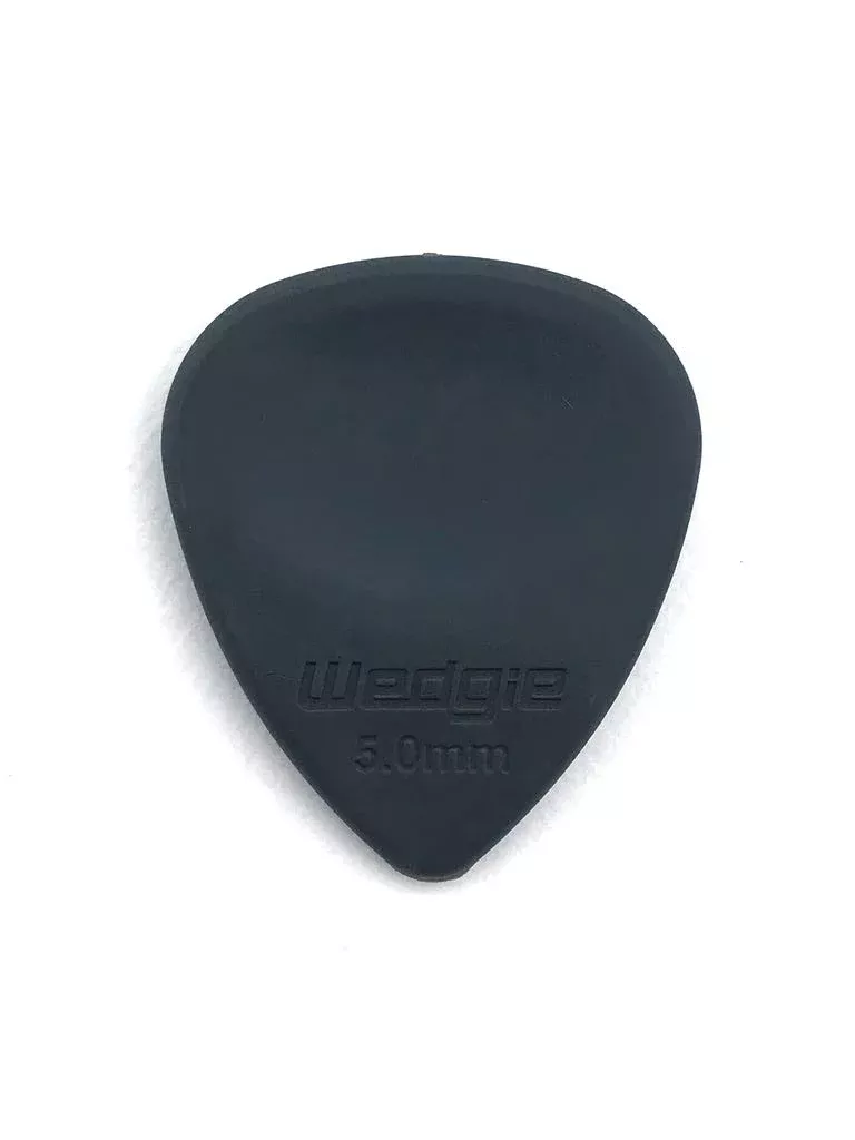 Wedgie WRPP50H Rubber Guitar Picks 5.0mm Hard, 3 Pack