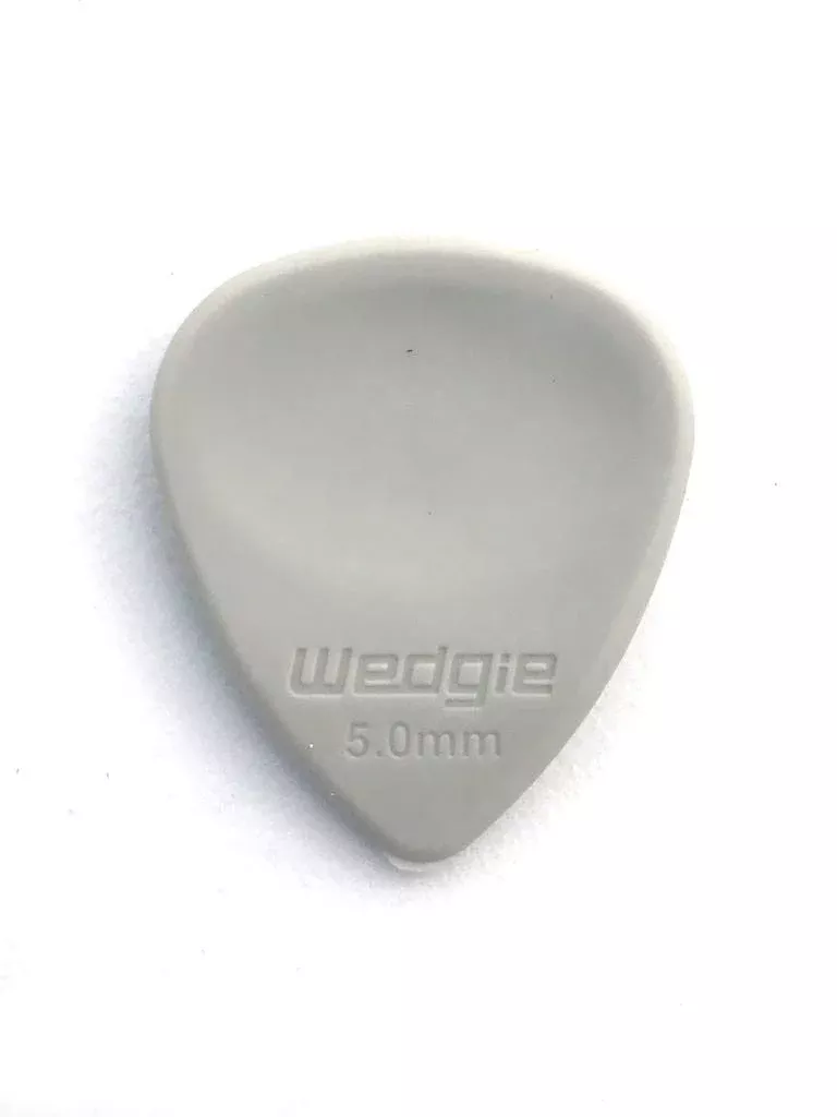Wedgie WRPP50S 5.0mm Soft Wedgie Rubber Pick, 3 Pack
