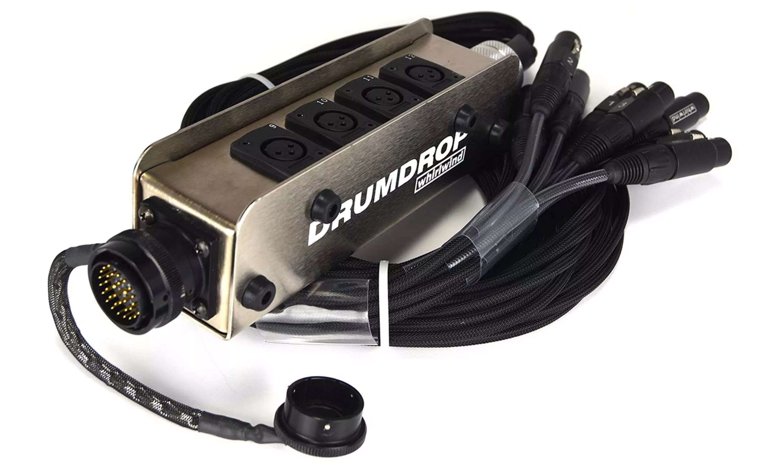 Whirlwind DRUMDROP-M Drum Snake Stage Box with Male W1 Connectors