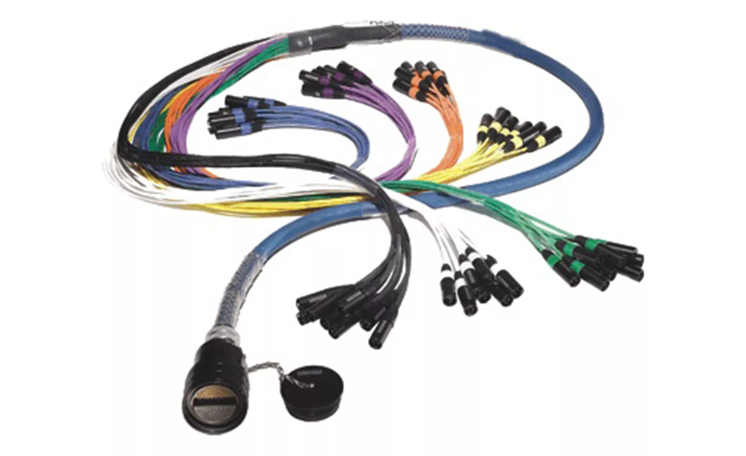 Whirlwind FM-0-16-XL-W5IRP 16-Channel FM Series Fanout Snake - Pair
