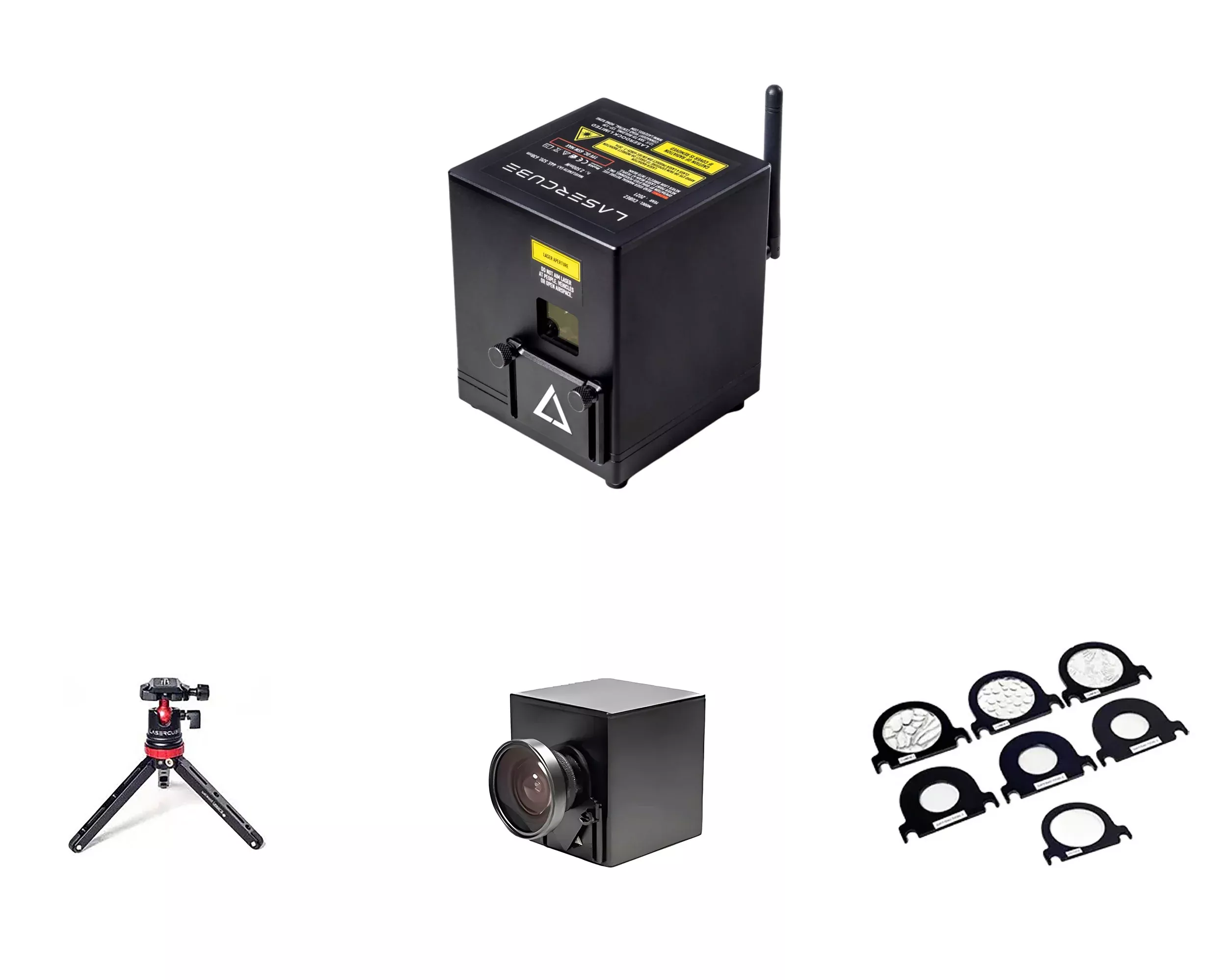 X-Laser LaserCube 2.5W WIFI DJX DJ Pkg by Wicked Lasers - Kit