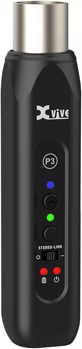 Xvive P3 Bluetooth XLR Receiver for Audio Mixer, Active PA, DJ Systems