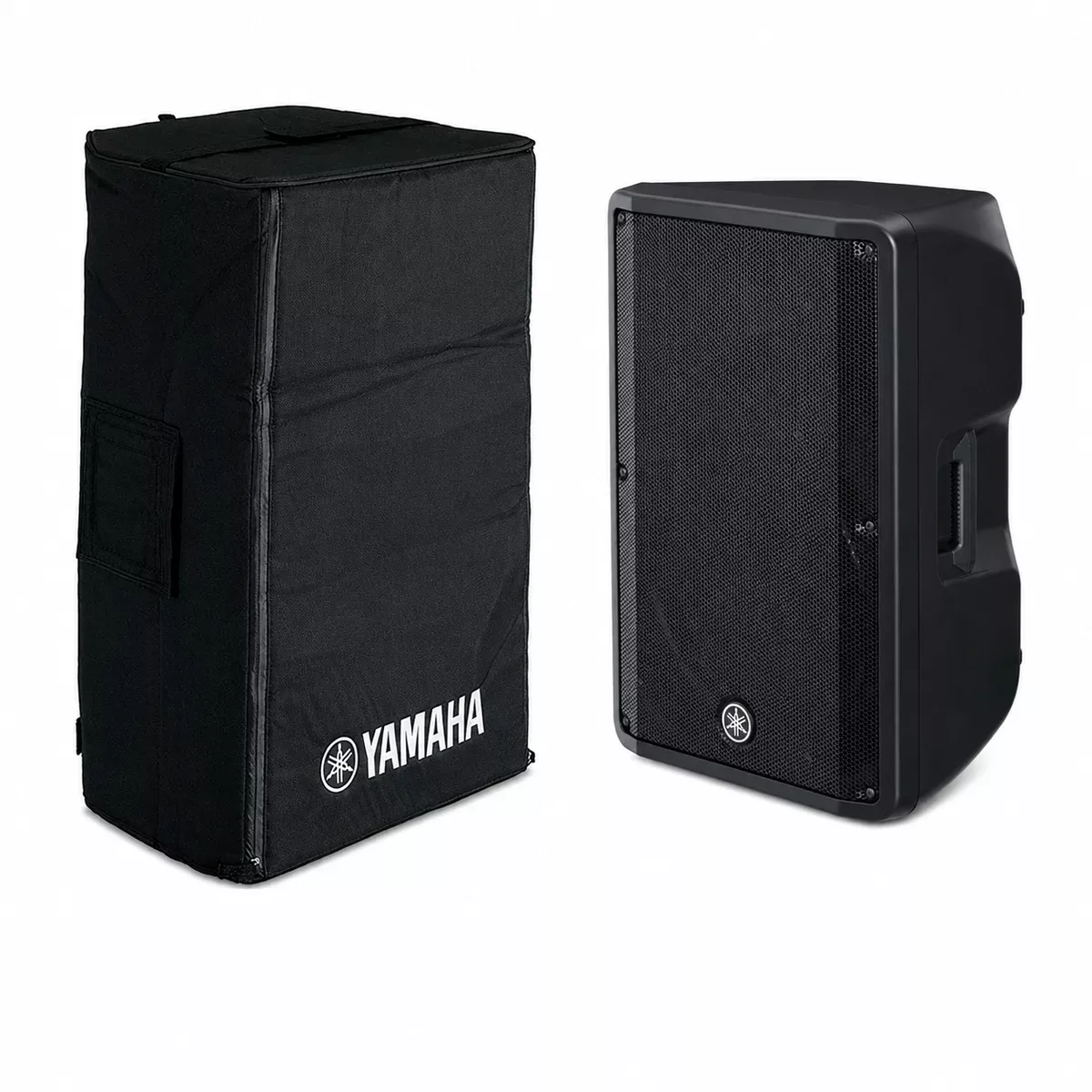 Yamaha DBR15- 15 2-Way Powered Loudspeaker + Yamaha SPCVR-1501 Speaker Cover