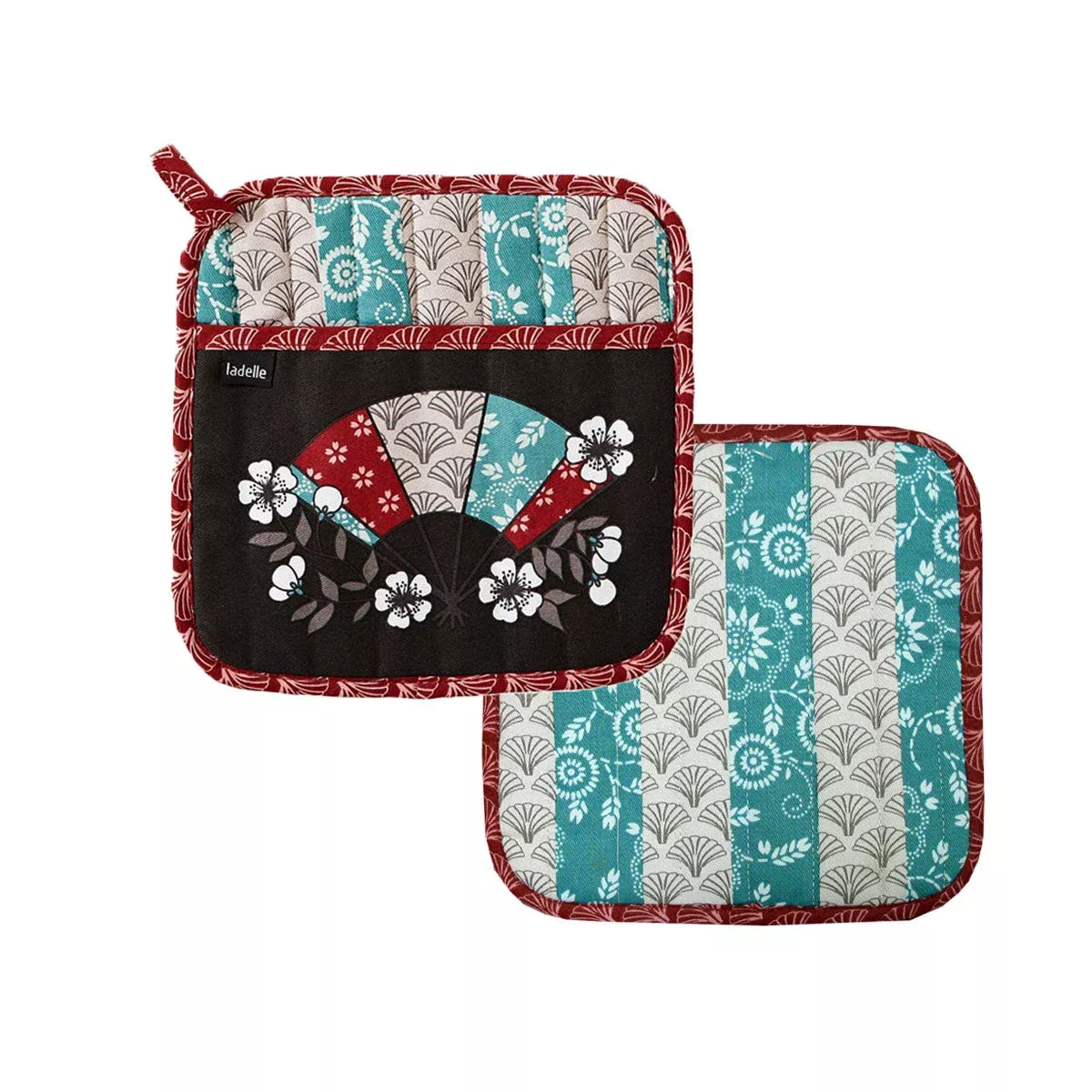 Yumi Set of 2 Pot Holders 21 x 21 cm