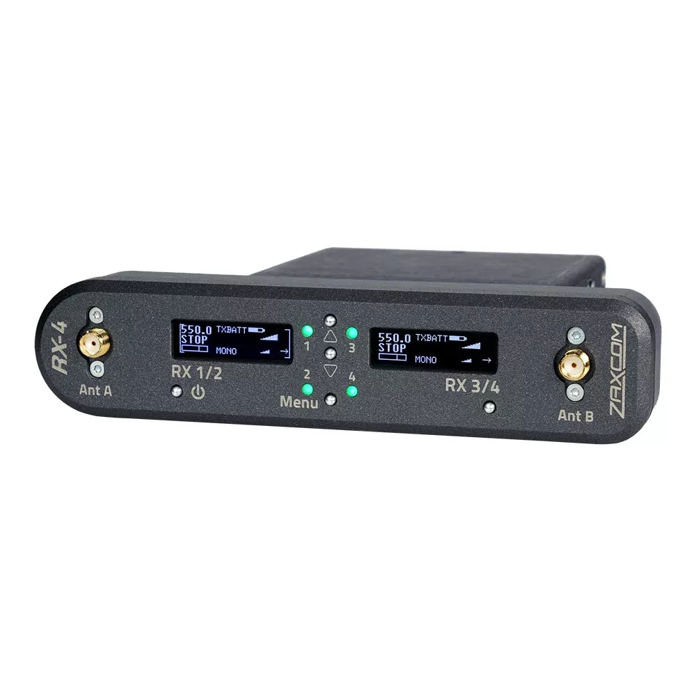 Zaxcom RX-4 Module Interface for MRX Series (L Band / 512 - 614 MHz)