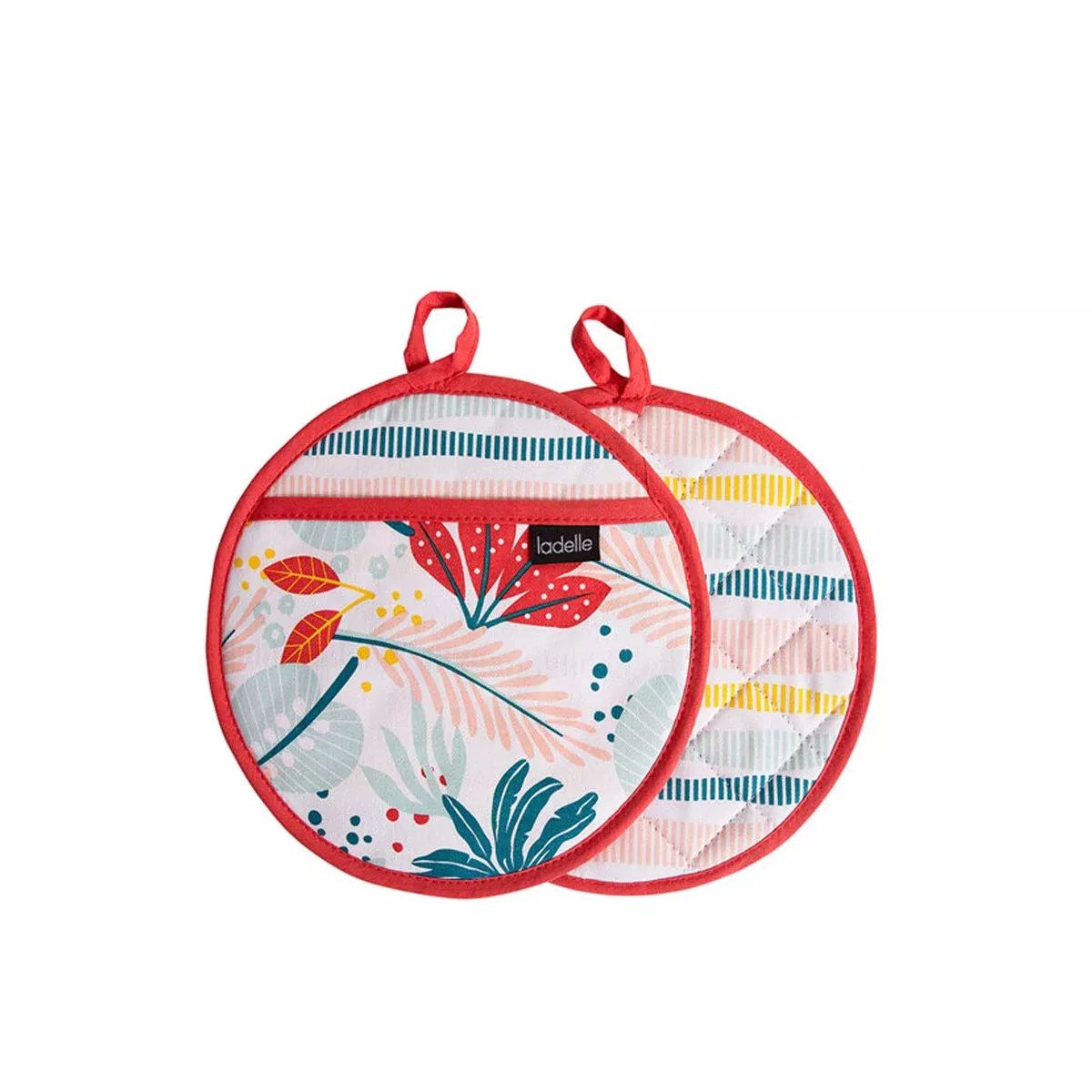 Zest Set of 2 Pot Holders 21 x 21 cm