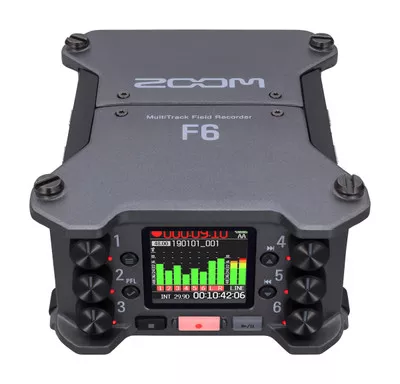 Zoom F6 MultiTrack Field Recorder