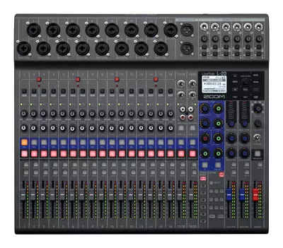 Zoom LiveTrak L-20 Digital Recording and Mixing Console