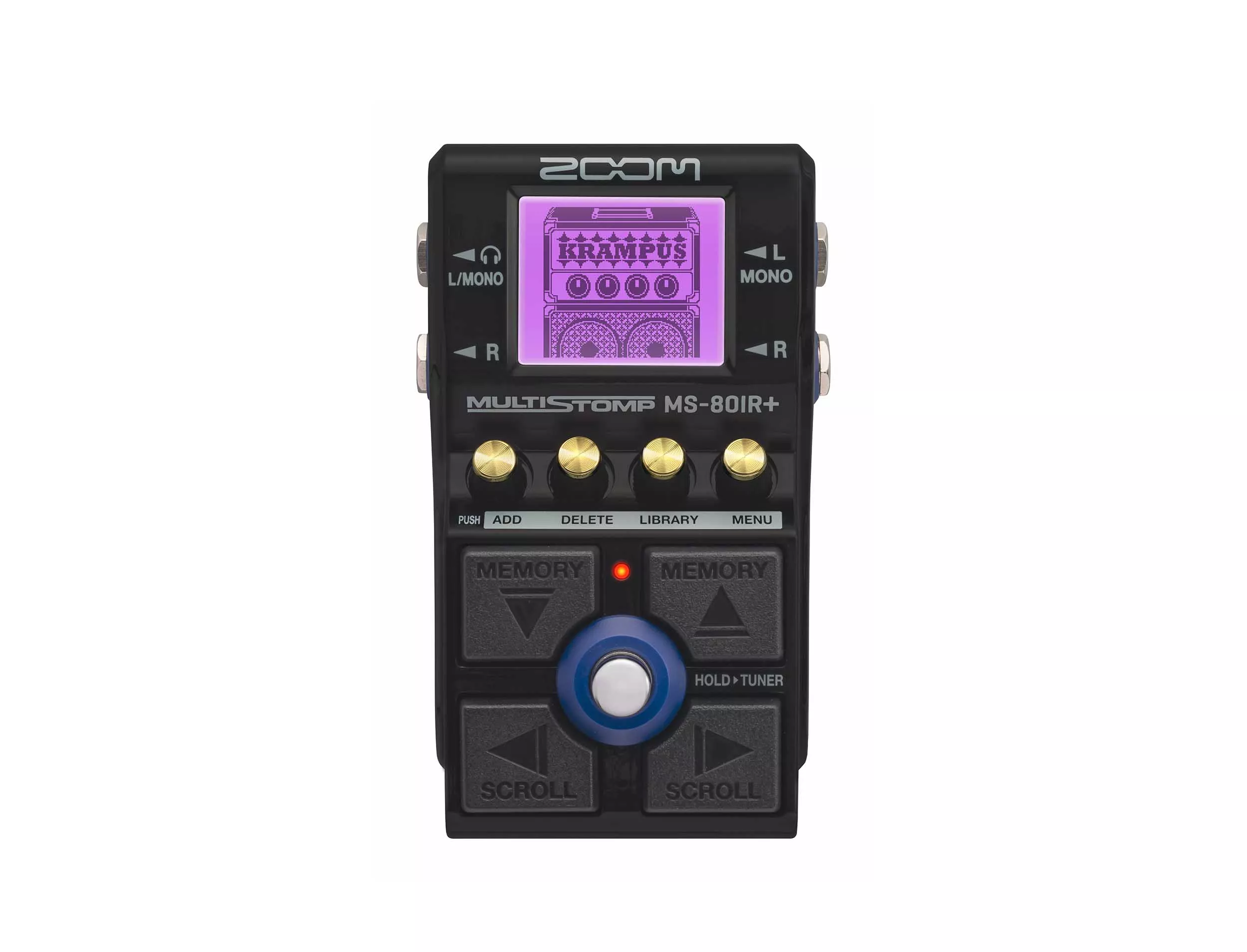 Zoom MS-80IR+ MultiStomp Guitar Multi-Effects Pedal