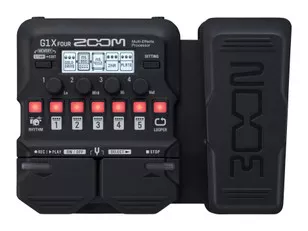 Zoom ZG1XFOUR - G1X FOUR Guitar MultiEffects Processor with Expression Pedal