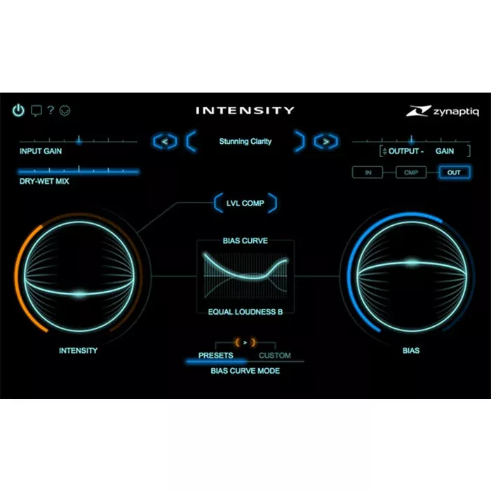 Zynaptiq IN1 Intensity - Audio Processor For Mixing, Mastering And Sound Design