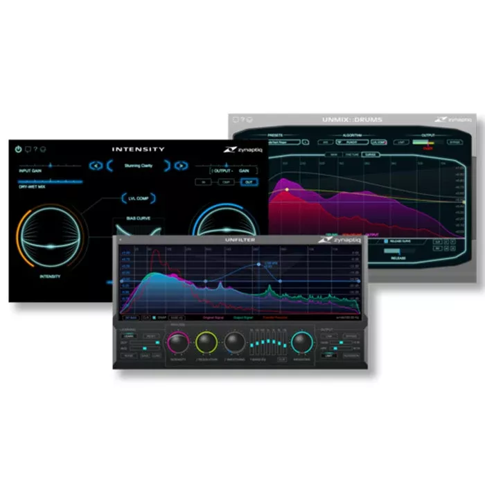 Zynaptiq MB1 Master Bundle - Unfilter, Unmix::Drums, Intensity (VST/AU/AAX/RTAS)
